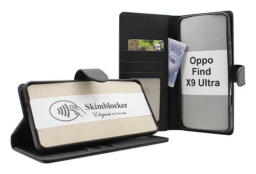 Skimblocker Oppo Find X9 Ultra Lommebok Deksel