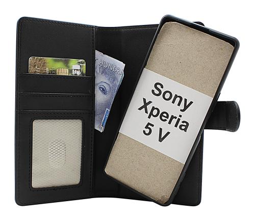 Skimblocker Sony Xperia 5 V Magnet Lommebok Deksel
