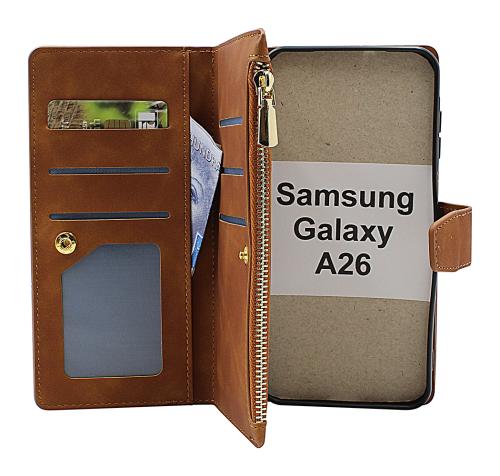 XL Samsung Galaxy A26 Luksus Lommebok Deksel