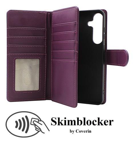 Skimblocker Samsung Galaxy S24+ / S25+ 5G XL Lommebok Deksel