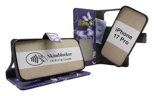 Skimblocker iPhone 17 Pro Magnet Lommebok Deksel Design