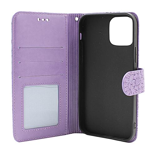Flower Standcase Wallet iPhone 12 / 12 Pro (6.1)