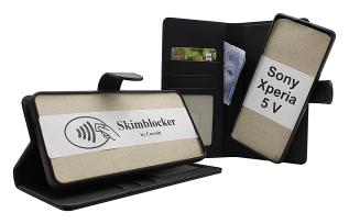 Skimblocker Sony Xperia 5 V Magnet Lommebok Deksel