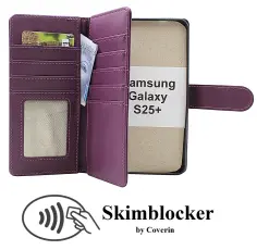 Skimblocker Samsung Galaxy S24+ / S25+ 5G XL Lommebok Deksel