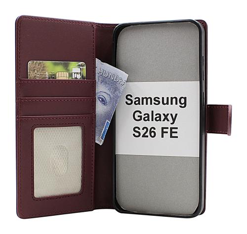 Skimblocker Samsung Galaxy S26 FE Magnet Lommebok Deksel