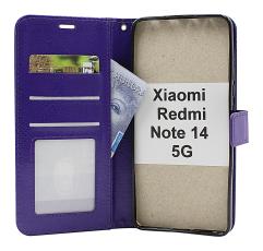Crazy Horse Xiaomi Redmi Note 14 5G Lommebok Deksel