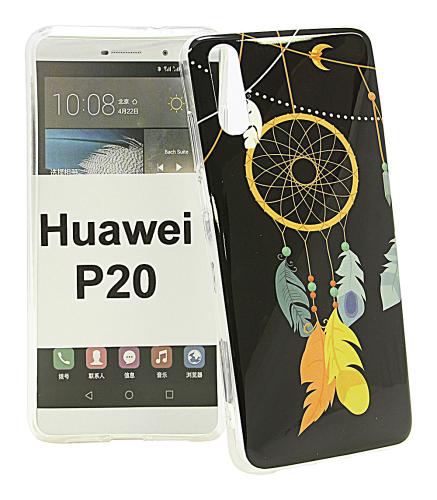 TPU Designdeksel Huawei P20