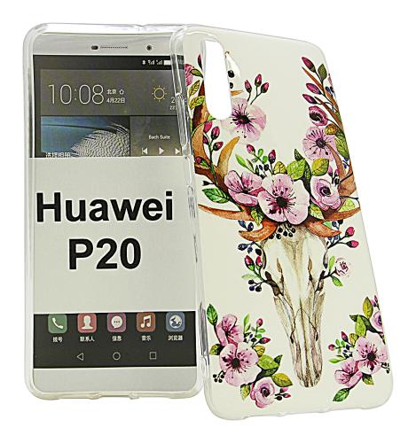 TPU Designdeksel Huawei P20