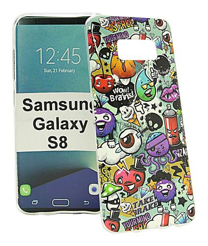 TPU Designdeksel Samsung Galaxy S8 (G950F)