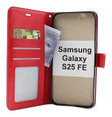 Crazy Horse Samsung Galaxy S25 FE Lommebok Deksel