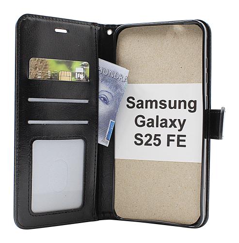 Crazy Horse Samsung Galaxy S25 FE Lommebok Deksel