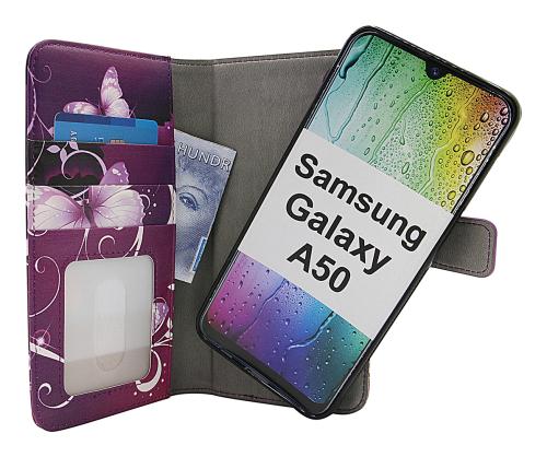 Skimblocker Magnet Designwallet Samsung Galaxy A50 (A505FN/DS)