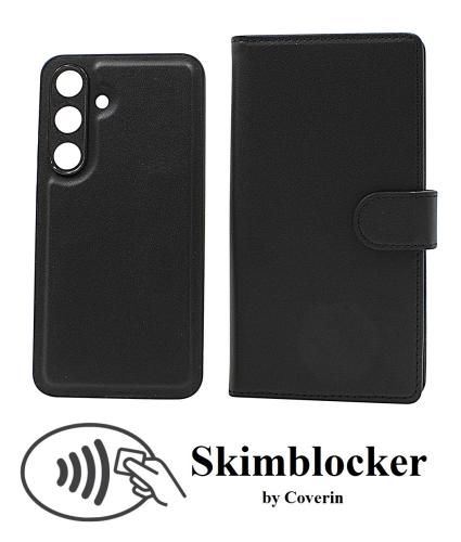 Skimblocker Samsung Galaxy S25 Magnet Lommebok Deksel