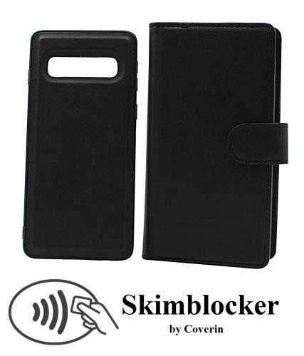 Skimblocker Samsung Galaxy S10 (G973F) XL Magnet Lommebok Deksel