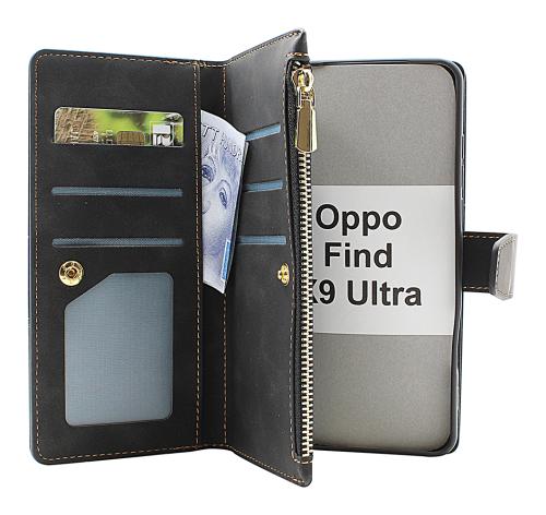 XL Oppo Find X9 Ultra Luksus Lommebok Deksel