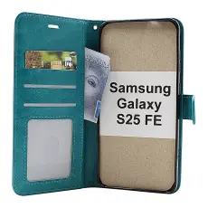 Crazy Horse Samsung Galaxy S25 FE Lommebok Deksel