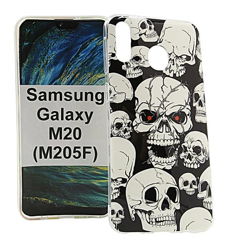 TPU Designdeksel Samsung Galaxy M20 (M205F)