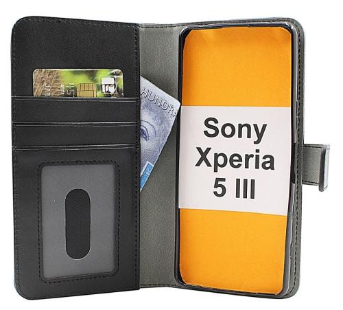 Skimblocker Magnet Wallet Sony Xperia 5 III (XQ-BQ52)