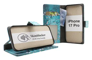 Skimblocker iPhone 17 Pro Lommebok Deksel Design