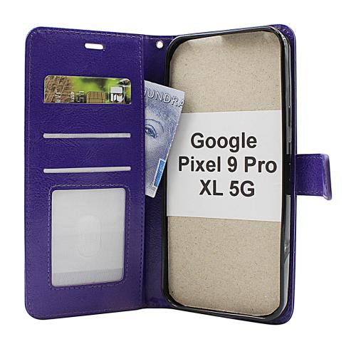 Crazy Horse Google Pixel 9 Pro XL 5G Lommebok Deksel