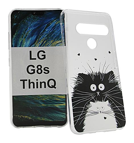 TPU Designdeksel LG G8s ThinQ (LMG810)