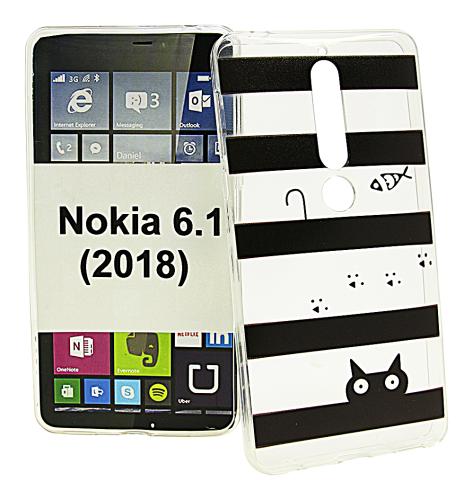 TPU Designdeksel Nokia 6 (2018)