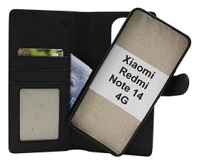 Skimblocker Xiaomi Redmi Note 14 4G Magnet Lommebok Deksel