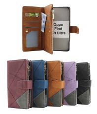 XL Oppo Find X9 Ultra Luksus Lommebok Deksel