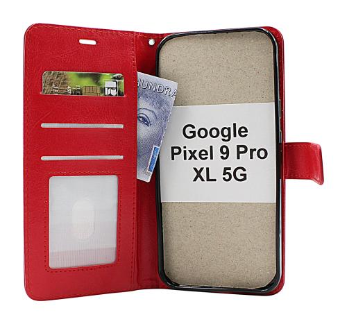 Crazy Horse Google Pixel 9 Pro XL 5G Lommebok Deksel