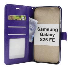 Crazy Horse Samsung Galaxy S25 FE Lommebok Deksel