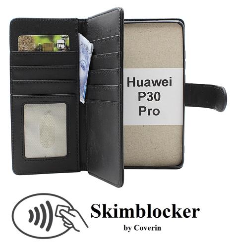 Skimblocker XL Wallet Huawei P30 Pro (VOG-L29) XL Lommebok Deksel