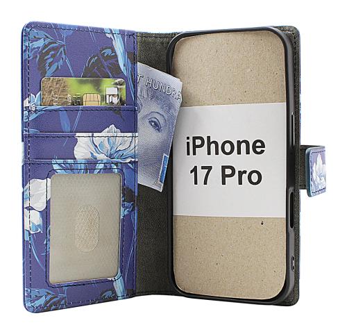 Skimblocker iPhone 17 Pro Lommebok Deksel Design