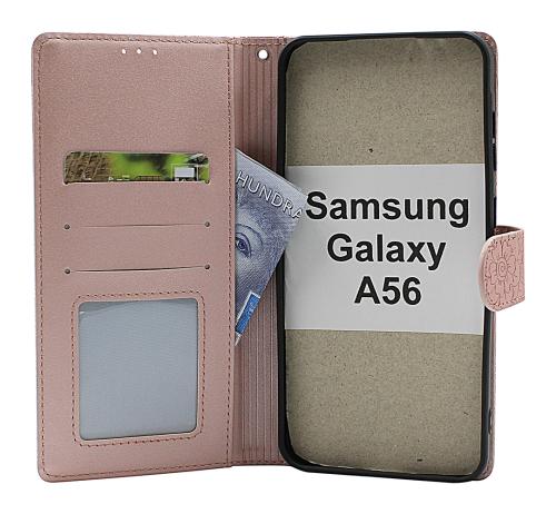 Flower Samsung Galaxy A56 Lommebok Deksel