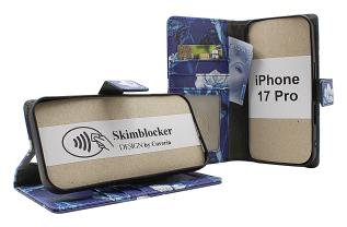 Skimblocker iPhone 17 Pro Lommebok Deksel Design