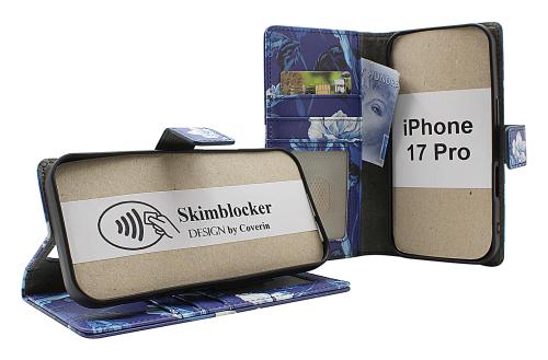 Skimblocker iPhone 17 Pro Lommebok Deksel Design