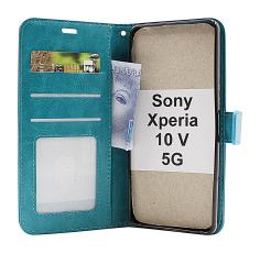 Crazy Horse Wallet Sony Xperia 10 V 5G