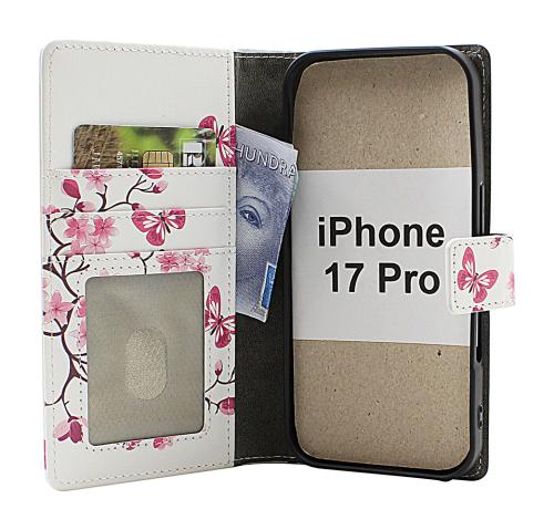 Skimblocker iPhone 17 Pro Lommebok Deksel Design