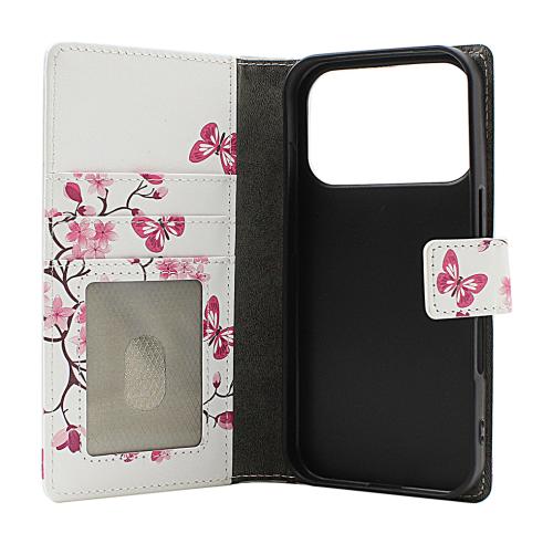 Skimblocker iPhone 17 Pro Lommebok Deksel Design