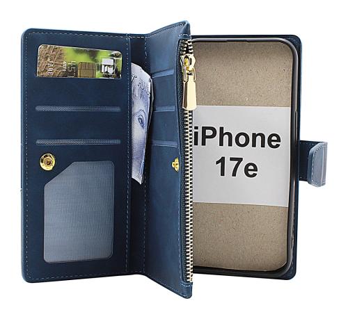 XL iPhone 17e Luksus Lommebok Deksel