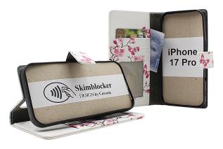 Skimblocker iPhone 17 Pro Lommebok Deksel Design