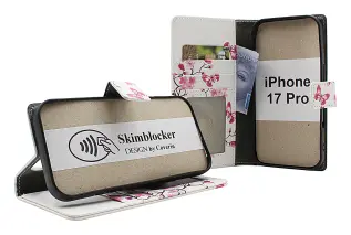 Skimblocker iPhone 17 Pro Lommebok Deksel Design