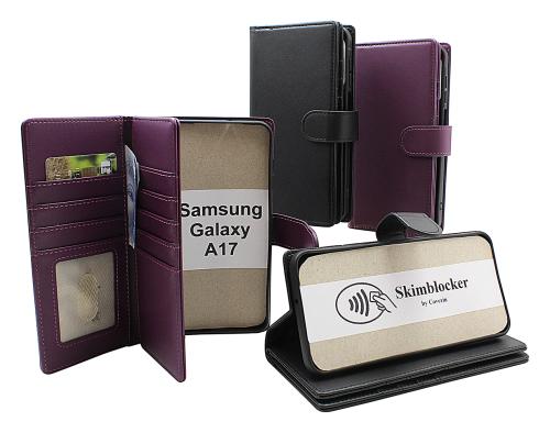 Skimblocker Samsung Galaxy A17 XL Lommebok Deksel
