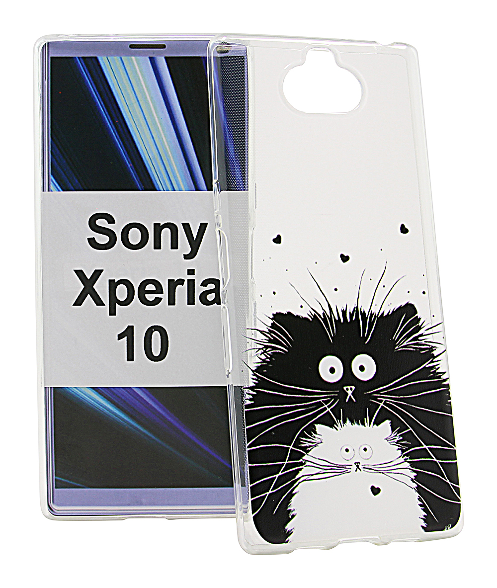 TPU Designdeksel Sony Xperia 10