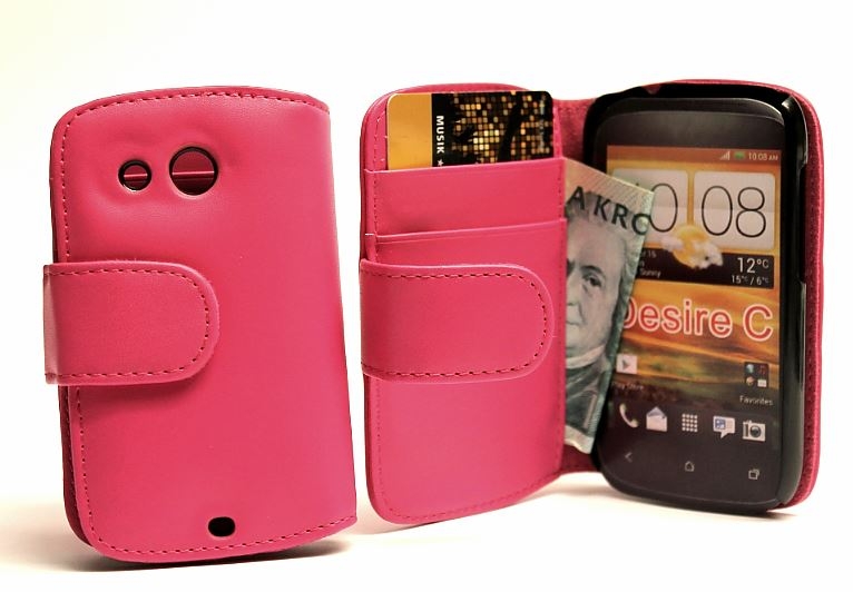 Lommebok-etui HTC Desire C
