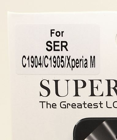 6-pakning Skjermbeskyttelse Sony Xperia M (c1905)