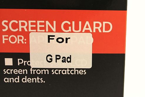 Skjermbeskyttelse LG G Pad (V500)