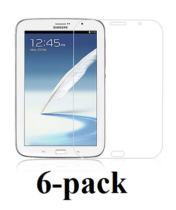 6-pakning Skjermbeskyttelse Samsung Galaxy Note 8.0