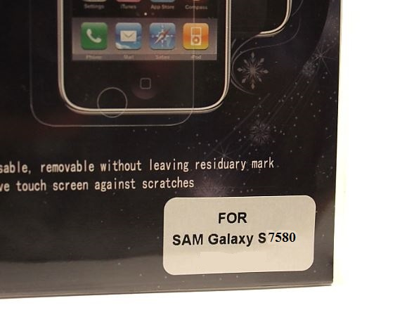 6-pakning Skjermbeskyttelse Samsung Galaxy Trend (S7560)