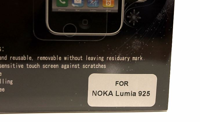 6-pakning Skjermbeskyttelse Nokia Lumia 925