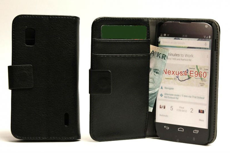 Standcase wallet LG Google Nexus 4